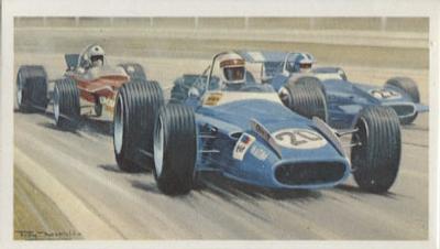 1971 Mobil The Story of Grand Prix Motor Racing #36 J. Stewart Matra MS 80 Ford V-8 1969 Front