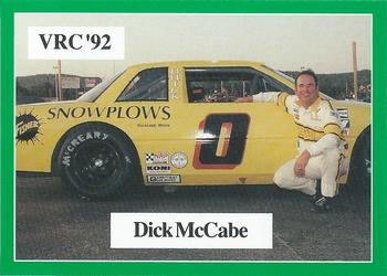 1992 Victory #PC3 Dick McCabe Front