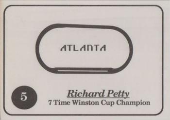 1991 The Petty Museum #5 Atlanta Back