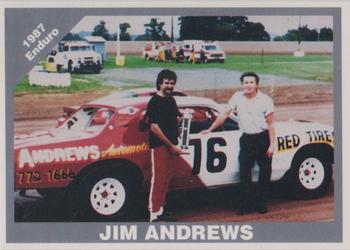 1992 Donny's Lernerville Speedway Part 1 - Silver Edition #3 Jim Andrews Front
