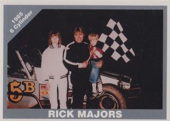 1992 Donny's Lernerville Speedway Part 1 - Silver Edition #28 Rick Majors Front