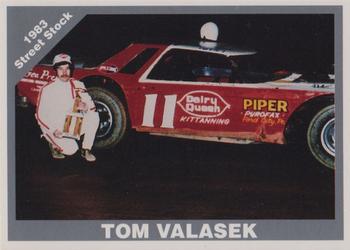 1992 Donny's Lernerville Speedway Part 1 - Silver Edition #59 Tom Valasek Front