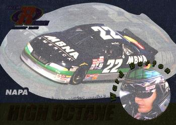 1997 Pinnacle Racer's Choice - High Octane Glow in the Dark: NAPA #HO 13 Ward Burton Front