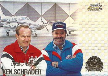 1996 Action Packed Credentials - Speed of Sound #10 Ken Schrader Front