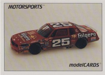1991 Motorsports Modelcards #45 Tim Richmond Front