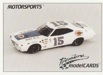 1991 Motorsports Modelcards - Premiere #12 Bobby Isaac Front