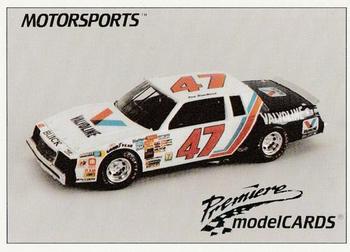 1991 Motorsports Modelcards - Premiere #42 Ron Bouchard Front