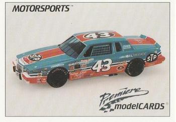 1991 Motorsports Modelcards - Premiere #43 Richard Petty Front