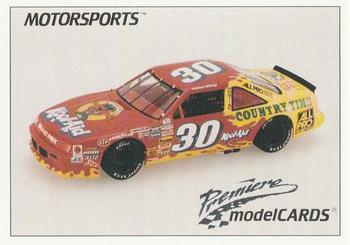 1991 Motorsports Modelcards - Premiere #66 Michael Waltrip Front