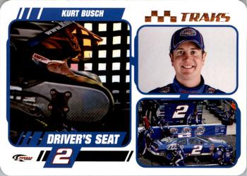 2007 Traks - Driver's Seat Laps #DS 18 Kurt Busch Front