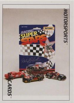 1992 Motorsports Diecards #43 Dale Earnhardt/Davey Allison/Morgan Shepherd Front