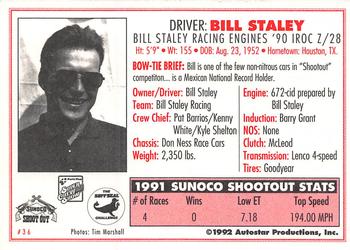 1992 Parts Plus Super Chevy Show #36 Bill Staley Back