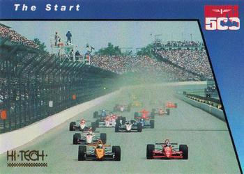 1994 Hi-Tech Indianapolis 500 #43 The Start Front