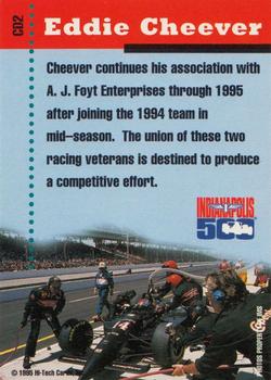 1995 Hi-Tech Championship Drivers Group #CD2 Eddie Cheever/A.J. Foyt Back