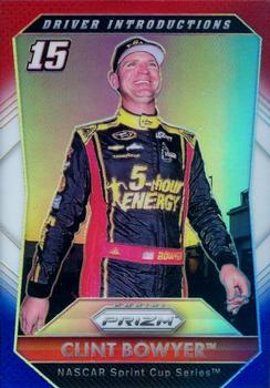 2016 Panini Prizm - Red, White & Blue Prizm #86 Clint Bowyer Front