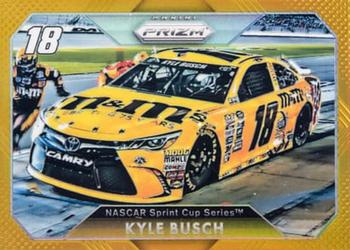 2016 Panini Prizm - Gold Prizm #59 Kyle Busch's Car Front
