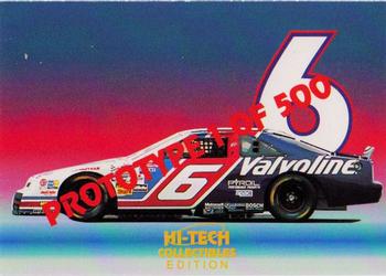 1994 Hi-Tech Collectibles Edition #NNO #6 Valvoline Ford Back