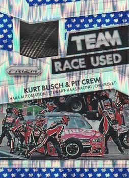 2016 Panini Prizm - Race Used Tire Team Blue Flag Prizm #RT-KU Kurt Busch Front