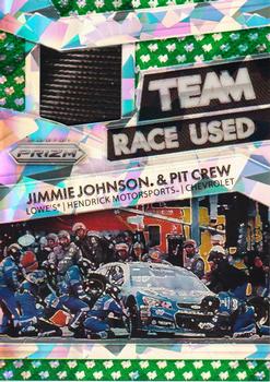 2016 Panini Prizm - Race Used Tire Team Green Flag Prizm #RT-JJ Jimmie Johnson Front