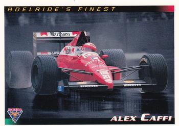 1994 Futera Adelaide F1 Grand Prix #50 Alex Caffi Front
