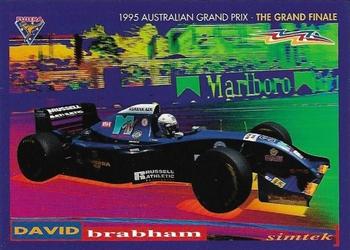 1995 Futera Australian Formula One Grand Prix #17 David Brabham Front