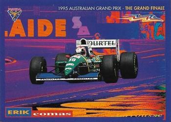 1995 Futera Australian Formula One Grand Prix #25 Erik Comas Front