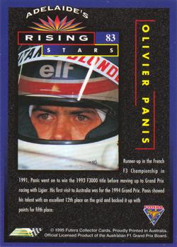 1995 Futera Australian Formula One Grand Prix #83 Olivier Panis Back