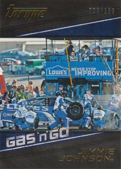 2016 Panini Torque - Gas N Go Gold #GG7 Jimmie Johnson Front