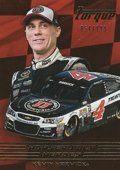 2016 Panini Torque - Horsepower Heroes Gold #HH2 Kevin Harvick Front