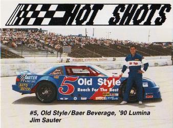 1990 Hot Shots Second Edition #1081 Jim Sauter Front