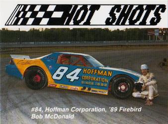 1990 Hot Shots Second Edition #1083 Bob McDonald Front