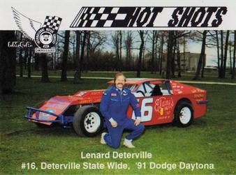 1991 Hot Shots #1332 Lenard Deterville Front