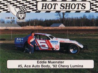 1992 Hot Shots #1487 Eddie Muenster Front