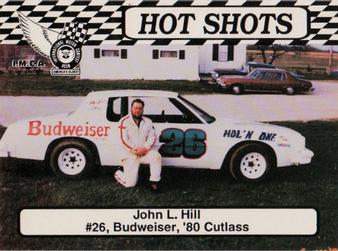 1992 Hot Shots #1561 John L. Hill Front