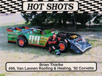 1992 Hot Shots #1578 Brian Thielke Front