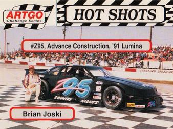 1992 Hot Shots ARTGO #1429 Brian Joski Front