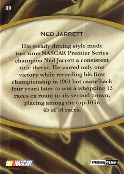 2010 Press Pass Legends - eBay Previews #80 Ned Jarrett Back