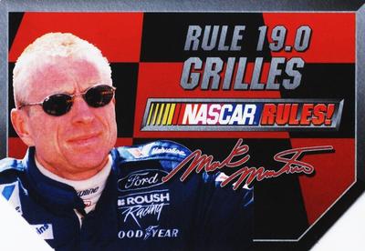 2000 Racing Champions NASCAR Rules!  #19 Mark Martin Front