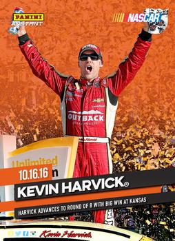 2016 Panini Instant NASCAR - Orange #5 Kevin Harvick Front