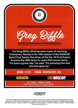 2017 Donruss #57 Greg Biffle Back