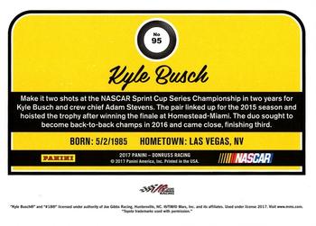 2017 Donruss #95 Kyle Busch Back