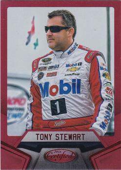 2016 Panini Certified - Mirror Red #33 Tony Stewart Front