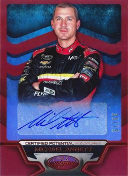 2016 Panini Certified - Certified Potential Signatures Mirror Red #CP-MA Michael Annett Front