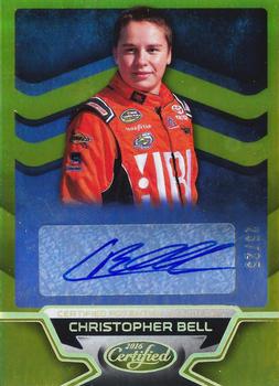 2016 Panini Certified - Certified Potential Signatures Mirror Gold #CP-BE Christopher Bell Front