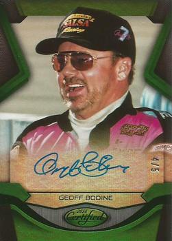 2016 Panini Certified - Certified Signatures Mirror Green #GB2 Geoff Bodine Front