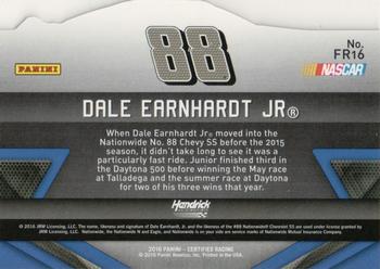 2016 Panini Certified - Famed Rides Mirror Orange #FR16 Dale Earnhardt Jr. Back