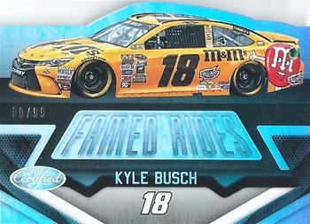 2016 Panini Certified - Famed Rides Mirror Silver #FR11 Kyle Busch Front