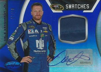 2016 Panini Certified - Sprint Cup Signature Swatches Mirror Blue #SS-DE Dale Earnhardt Jr. Front