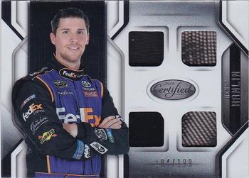 2016 Panini Certified - Complete Materials #CM-DH Denny Hamlin Front