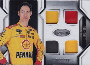 2016 Panini Certified - Complete Materials #CM-JL Joey Logano Front